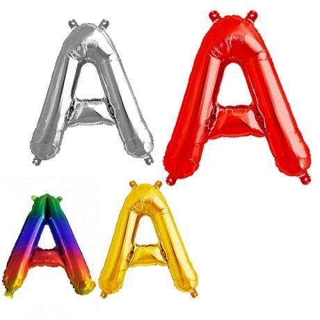 انواع بادکنک فویلی حروف (حرف A)